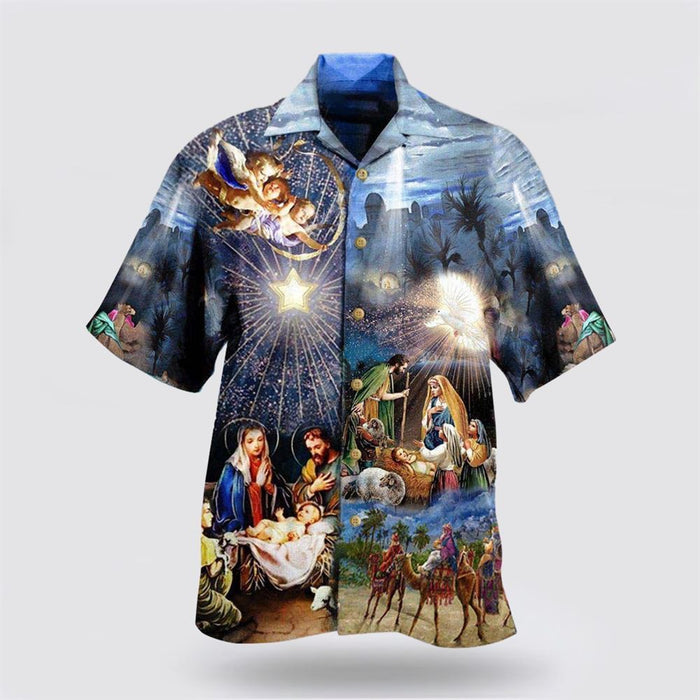 Jesus The Day Of Glory Hawaiian Shirt, Christian Hawaiian Shirt, Christian Summer Short Sleeve Shirt