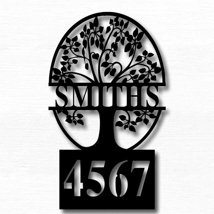Metal Address Sign, Metal House Numbers Address Sign House Number Plaque Metal Address Numbers Music Sign Front Porch Decor Porch Signs
