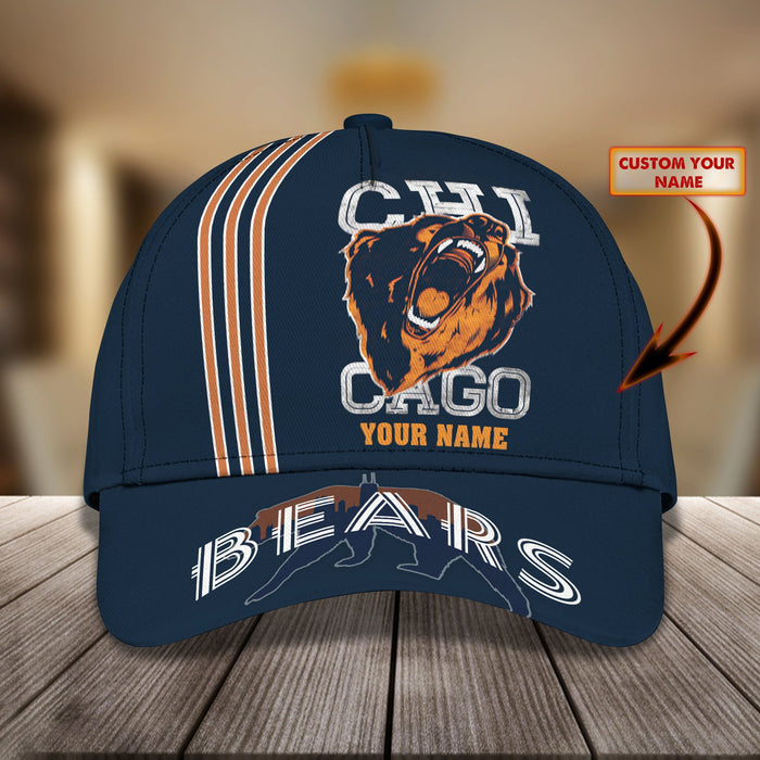 Chicago Bears -  Personalized Name Cap - 182