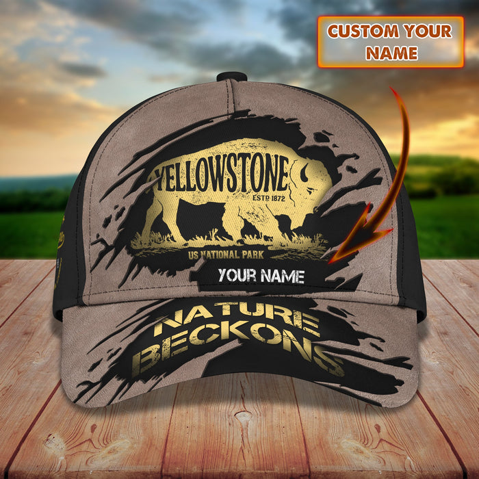 Yellowstone - Personalized Name Classic Baseball Cap