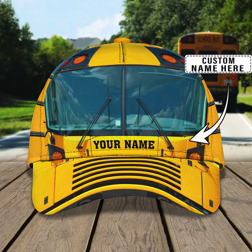 School Bus Driver - Personalized Name Classic Baseball Cap