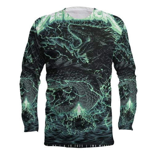 Metallica M72 Tour 2025 3D Long Sleeve Shirt – Syracuse Pop-Up Exclusive