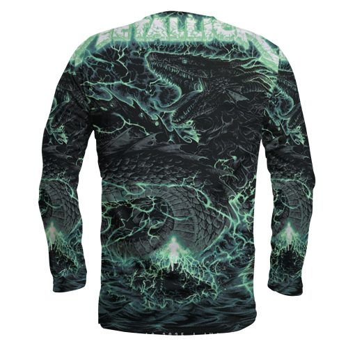 Metallica M72 Tour 2025 3D Long Sleeve Shirt – Syracuse Pop-Up Exclusive